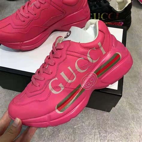 gucci pastel sneakers|gucci sneakers for women.